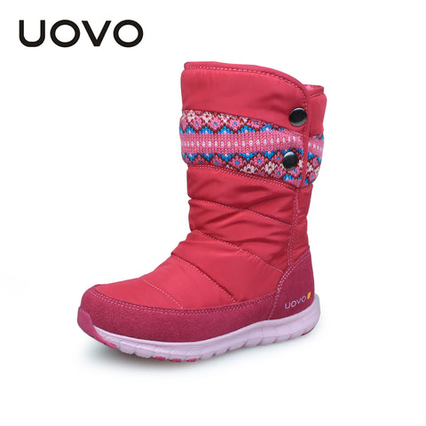 Oxford Fabric Warm Snow Boots for Girls