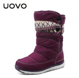 Oxford Fabric Warm Snow Boots for Girls