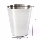 1 set 4 30ml Stainless Steel Mug