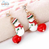 Christmas Snowman Earrings