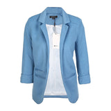 Slim Fit Blazer Jackets Candy Color Coats