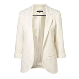 Slim Fit Blazer Jackets Candy Color Coats