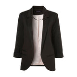 Slim Fit Blazer Jackets Candy Color Coats