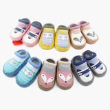 Anti-skid Leather Bottom Baby Floor Socks