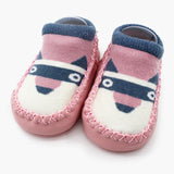 Anti-skid Leather Bottom Baby Floor Socks