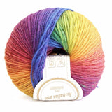 50g  Baby Wool Ball Rainbow Color Knitting or Crochet Yarn