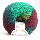 50g  Baby Wool Ball Rainbow Color Knitting or Crochet Yarn