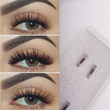 4 Pieces/ 1 Pair Magnetic False Fake Eyelashes Extension