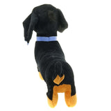 Cartoon Dachshund Plush Black Sausage Buddy dog Toy