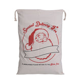 Drawstring Canvas Santa Sack