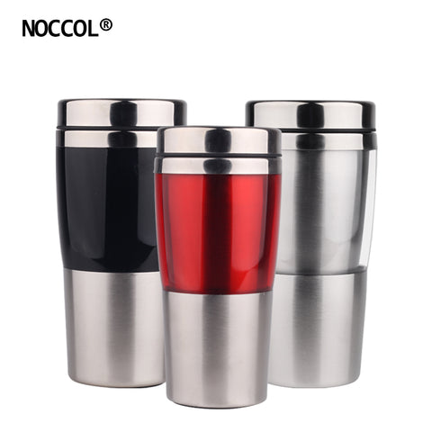 Stainless Steel Tumbler with Solid Lids