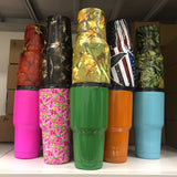 12oz 20oz 30oz Double Stainless Steel Tumbler with Metallic colors