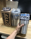 10pcs RTIC Rambler Tumblers (20 oz and 30 oz)