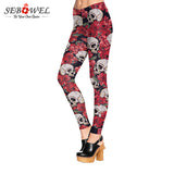 Pumpkin Skeleton ghost Printed Leggings