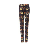 Halloween Pumpkin Printed Leggings