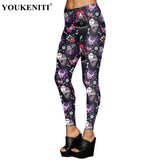 Halloween Joker Printed Women Leggings