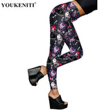 Halloween Joker Printed Women Leggings