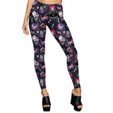 Halloween Joker Printed Women Leggings