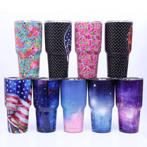 30oz Camouflage Flamingo Colorful Mugs 1 Piece