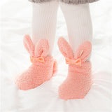 Soft Cute Rabbit Baby Socks for Winter