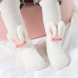 Soft Cute Rabbit Baby Socks for Winter