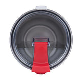 Spill And Splash Resistant Lid With Slider Closure For 30 oz and 20 oz Tumblers