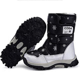 Waterproof Non-slip Snow Boots For Kids Winter Booties Size 27-36