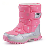 Waterproof Non-slip Snow Boots For Kids Winter Booties Size 27-36