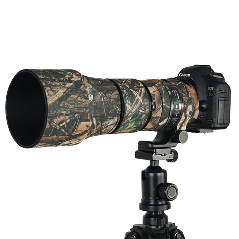 Waterproof Rubber Camera Lens Protective Coat Cover Camo Case For Sigma 150-600mm C version