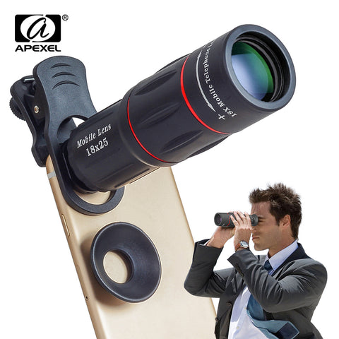 18X Telescope Zoom Mobile Phone Lens with tripod