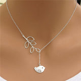 1pc Charming Gold Tone Bar Circle Lariat Multi layer Chain Necklaces