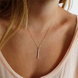 1pc Charming Gold Tone Bar Circle Lariat Multi layer Chain Necklaces