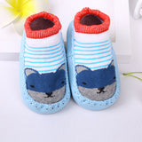 Anti-skid Leather Bottom Baby Floor Socks