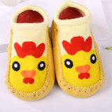 Anti-skid Leather Bottom Baby Floor Socks