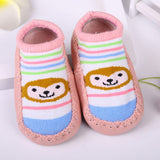 Anti-skid Leather Bottom Baby Floor Socks