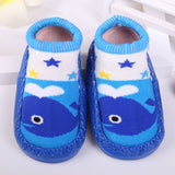 Anti-skid Leather Bottom Baby Floor Socks