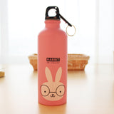 500 ML Cartoon Pattern Aluminum/Wheatstone Water Bottle