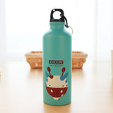 500 ML Cartoon Pattern Aluminum/Wheatstone Water Bottle