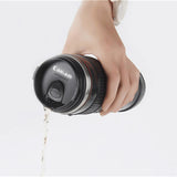 Stainless Steel Small White 70-200 Lens Mug Cups For Coffee Tea Milk