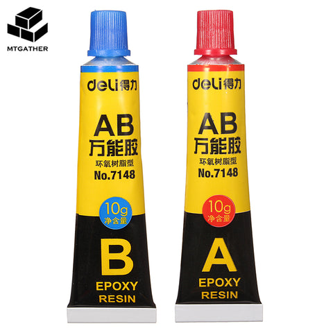 2 pcs/set Epoxy Resin Contact Adhesive Super Glue