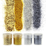 4Bottle/Set Glitter Dust Nail 1 Box 10g Acrylic Sequins Glitter Powder