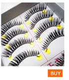 10 pair Professional False Eyelashes