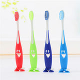 Kids 3Pcs/lot Ultra Soft cartoon Smile antibacterial tooth brush