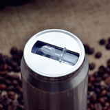 Thermos coffee cup stainless steel tumbler with lid and straw Can