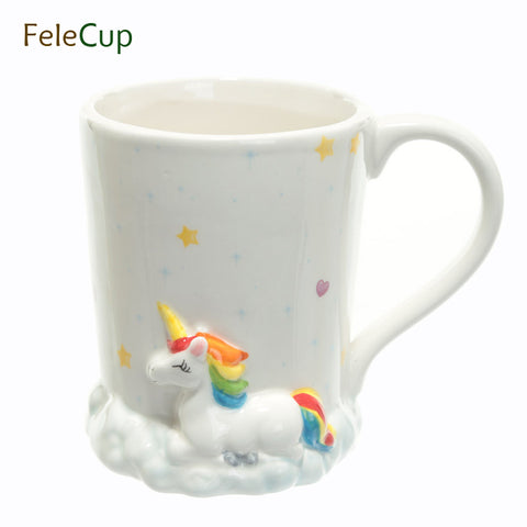 Unicorn Coffee Mug Ceramic Tumbler